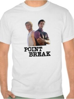 Point Break movie swayze    tshirt shirt Unisex 100 percent cotton brand new